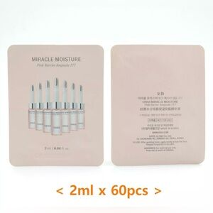O HUI Miracle Moisture Ampoule 777 2ml x 60pcs Anti Aging Moisturizing K-Beauty